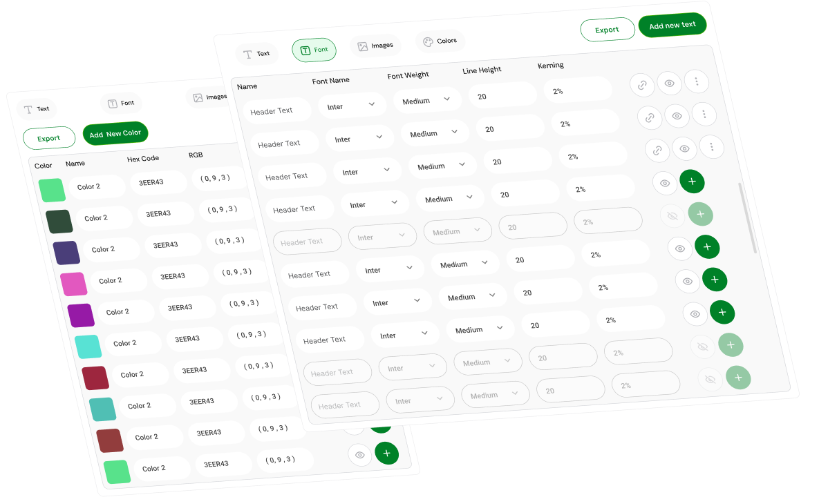 Design system preview