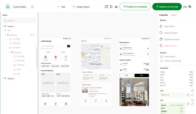 Think Figma — but Built for Apps.