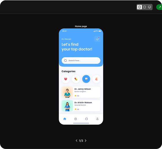 Interactive Prototyping for Quick Iteration