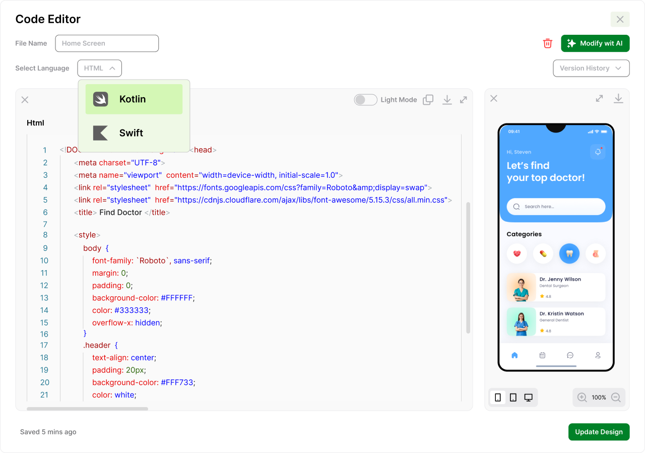 Streamline Code Creation with AI